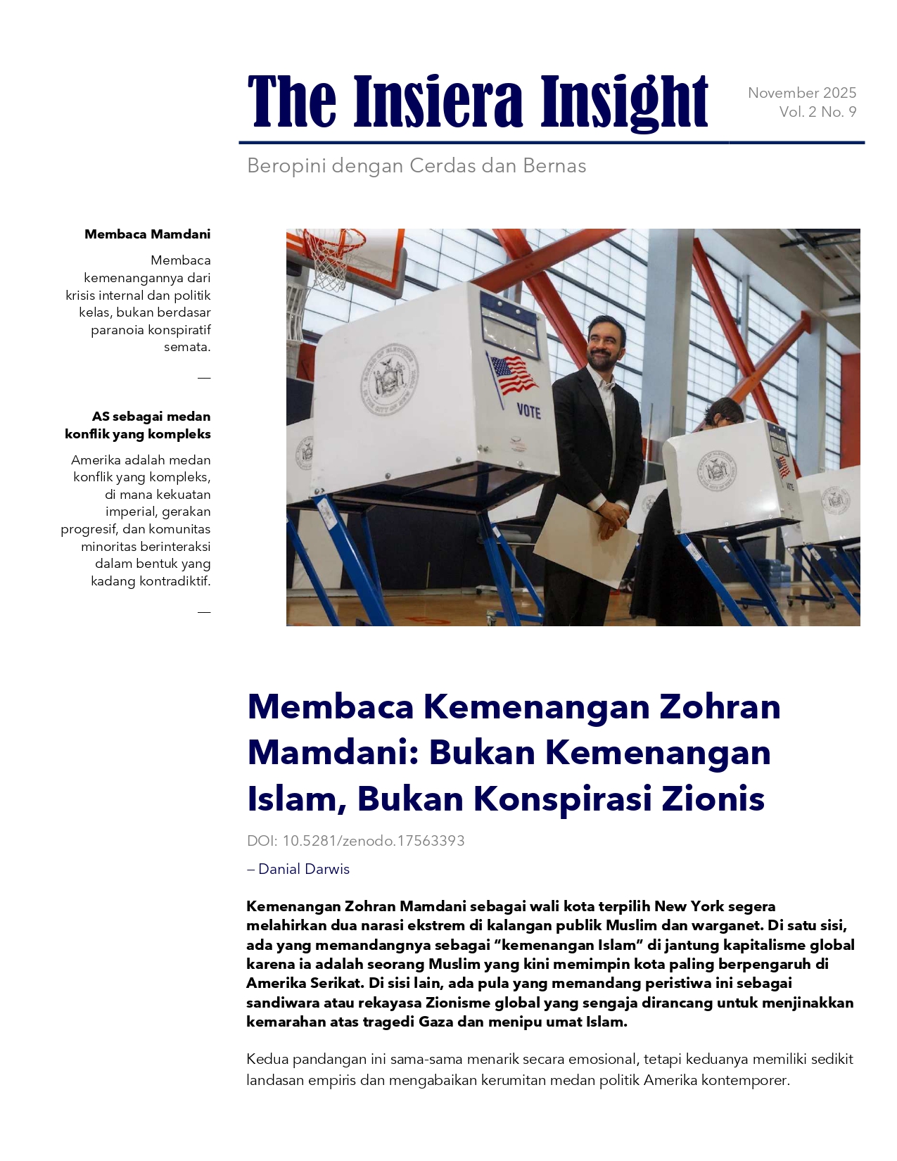 					View Vol. 2 No. 9 (2025): Edisi November 2025
				